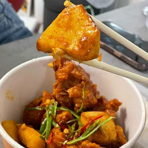 87닭강정 사진