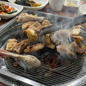 청소골닭구이 사진