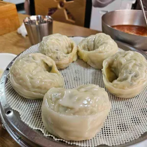 장수밀면 사진