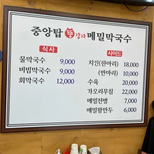 중앙탑 뚱감자 메밀막국수 리뷰 사진