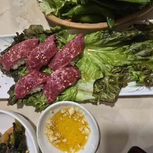 산들바다생고기 사진