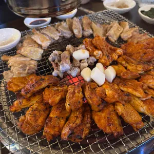숯불에닭 사진