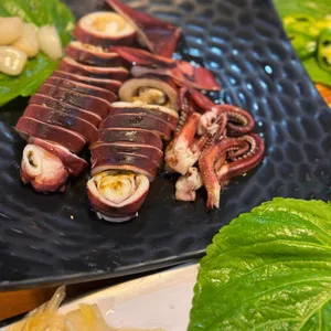오징어촌 사진