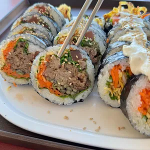 제주애월낭만식당김밥고사리육개장 사진