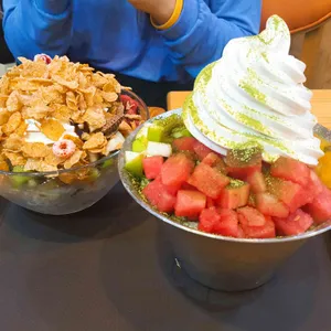 아이스플라워 사진