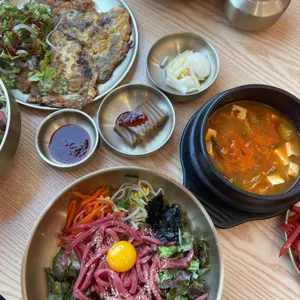 교반 사진