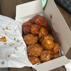솥뚜껑 닭강정 사진
