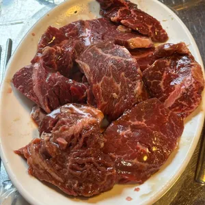드럼통 참숯 석쇠구이 사진