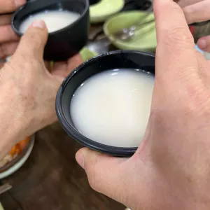 황도 바지락 칼국수 사진