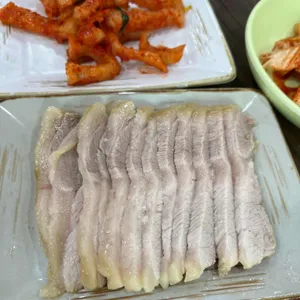 황도 바지락 칼국수 사진