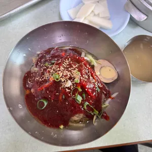 황해냉면 사진
