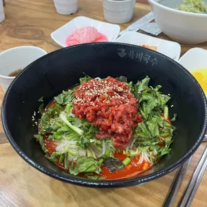 육비국수 사진