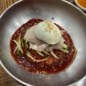 장산밀면 사진