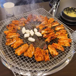 숯불에닭 사진