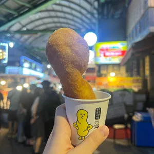 광장시장 찹쌀꽈배기 사진