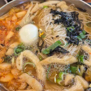 서리서리멸치국수 사진