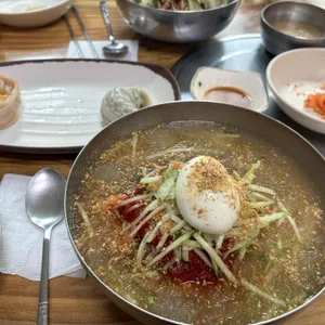 밀알 칡냉면 사진