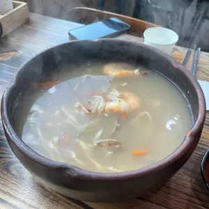 항아리바지락칼국수 사진