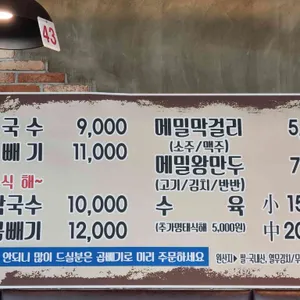 원조 중앙탑 막국수 리뷰 사진