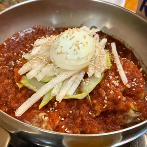 황산냉면 사진