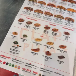 클랩피자 리뷰 사진
