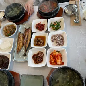 강릉한정식 하서주미역 사진