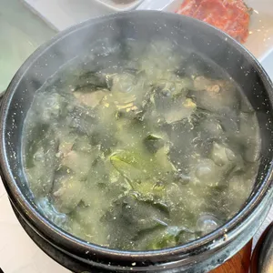 강릉한정식 하서주미역 사진