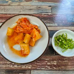 명품백송국수 사진
