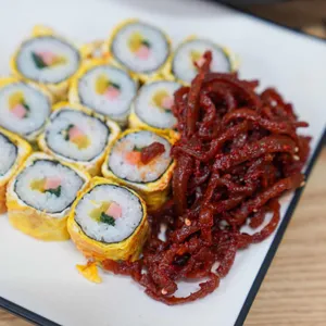 달인즉석계란말이김밥 사진