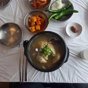 대한민국만세 삼계탕 사진