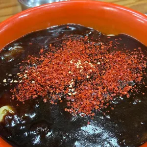 즉석짜장우동 사진