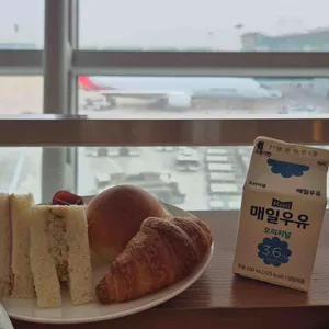 아시아나 항공 비즈니스라운지 사진