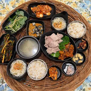 남도쌈밥 사진