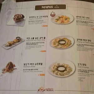 트로이카 리뷰 사진