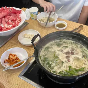 등촌샤브칼국수 리뷰 사진