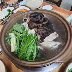 시골식당 사진