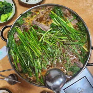 시골식당 사진