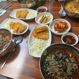 명동 칼국수 해물 사진