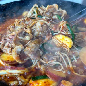 압도오리불고기 사진