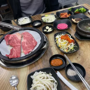 총체보리한우 정육식당 사진