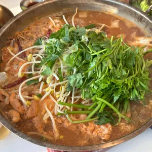 연평도꽃게탕보리밥 사진