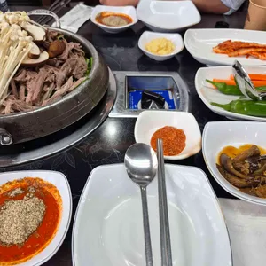 김산기 염소탕 사진