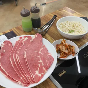 등촌샤브칼국수 사진