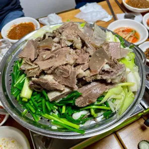 통정흑염소 사진