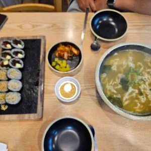 배말칼국수김밥 사진