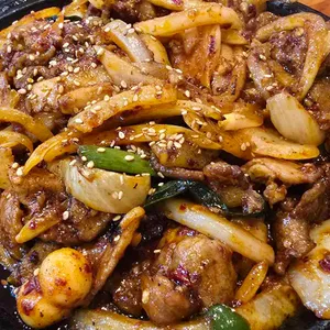 장터보리밥 사진