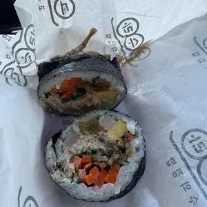 고수라김밥 사진