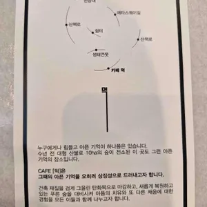 카페 먹 리뷰 사진