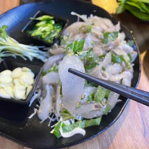 깻잎막회 사진