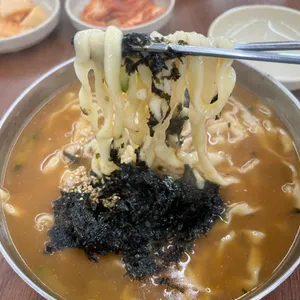 장 칼국수 사진